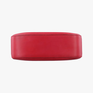 Pre-owned Gucci Lady Web Red Leather 380573 shoulderbag | stylenewstar