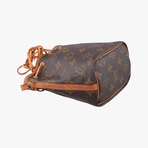 Pre-owned Louis Vuitton Nano Noe Brown Monogram Canvas M41346 shoulderbag | stylenewstar