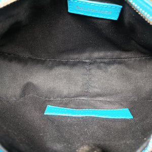 Vintage Balenciaga Le Cagole Blue Leather shoulderbag | stylenewstar