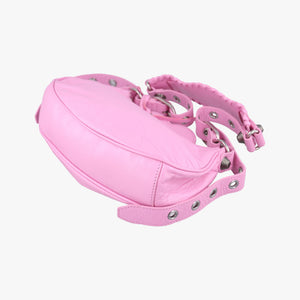Vintage Balenciaga Le Cagole mini Pink Leather shoulderbag | stylenewstar