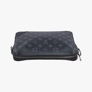 Pre-owned Louis Vuitton Trio Messenger black Monogram Eclipse Reverse M69443 shoulderbag | stylenewstar