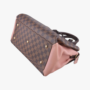 Vintage Louis Vuitton Normandy Magnolia×Pink Damier canvas×Taurillon leather N41488 handbag | stylenewstar
