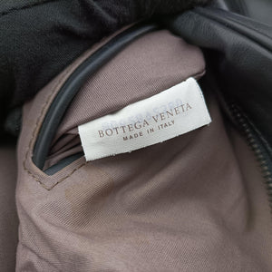 Pre-owned Bottega Veneta Intrecciato Black lambskin handbag | stylenewstar