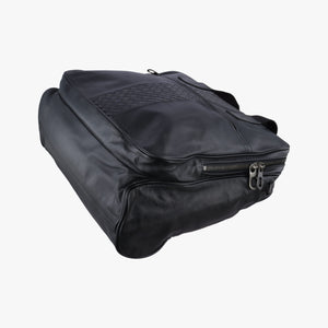 Pre-owned Bottega Veneta Intrecciato Black lambskin handbag | stylenewstar