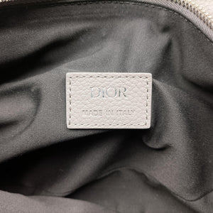 Pre-owned Christian Dior saddle Grey leather bum bag/waist bag | stylenewstar
