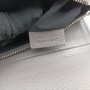 Pre-owned Christian Dior saddle Grey leather bum bag/waist bag | stylenewstar