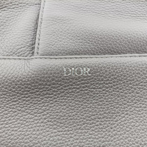 Pre-owned Christian Dior saddle Grey leather bum bag/waist bag | stylenewstar