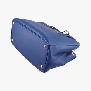 Secondhand Prada Galleria Blue SAFFIANO Leather BN2274 shoulderbag | stylenewstar