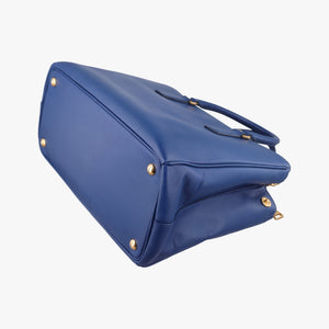 Secondhand Prada Galleria Blue SAFFIANO Leather BN2274 shoulderbag | stylenewstar