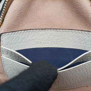 Pre-owned Gucci Ophidia White×red×navy Leather 598661 backpack/rucksack | stylenewstar