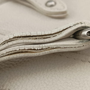 Pre-owned Christian Dior Detective White leather handbag | stylenewstar