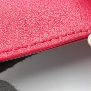 Pre-owned Fendi Fendista Pochette Red Leather 8M0276 shoulderbag | stylenewstar