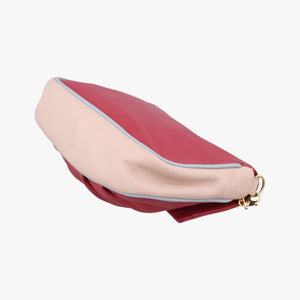 Pre-owned Fendi Fendista Pochette Red Leather 8M0276 shoulderbag | stylenewstar