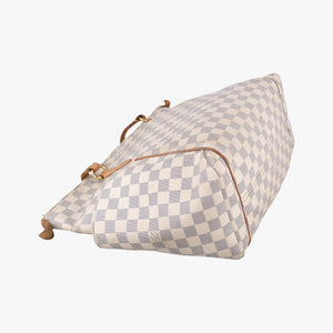 Pre-owned Louis Vuitton TOTALLY MM Azur Damier Canvas N51262 handbag | stylenewstar
