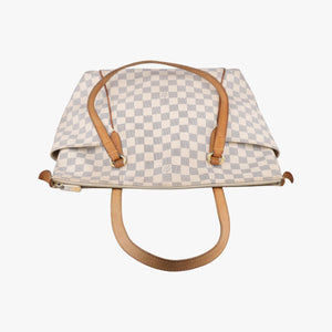 Pre-owned Louis Vuitton TOTALLY MM Azur Damier Canvas N51262 handbag | stylenewstar