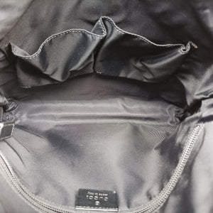 Pre-owned Gucci GG Supreme Black PVC coated canvas 322279 shoulderbag | stylenewstar