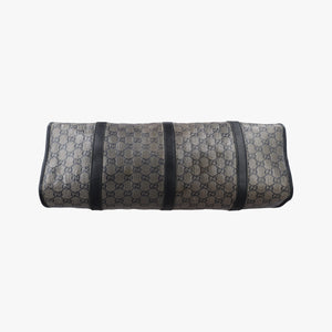 Vintage Gucci New Jackie Brown×Black PVC coated canvas×Leather 203493 handbag | stylenewstar