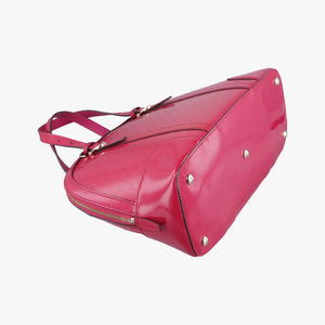 Pre-owned Gucci Microguccissima Red Patent Leather 309617 shoulderbag | stylenewstar