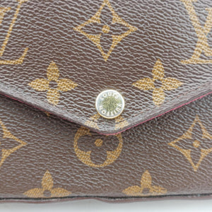 Pre-owned Louis Vuitton Pochette Felicie Brown Monogram Canvas M61276 shoulderbag | stylenewstar