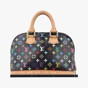 Secondhand Louis Vuitton Alma PM Noir Monogram Multicolor M92646 handbag | stylenewstar