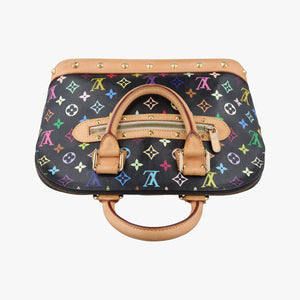 Secondhand Louis Vuitton Alma PM Noir Monogram Multicolor M92646 handbag | stylenewstar