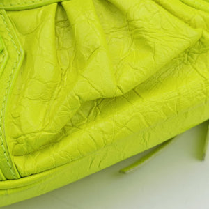 Vintage Balenciaga Le Cagole Yellow lambskin shoulderbag | stylenewstar