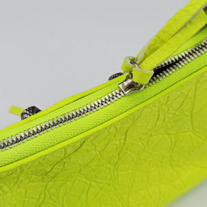 Vintage Balenciaga Le Cagole Yellow lambskin shoulderbag | stylenewstar
