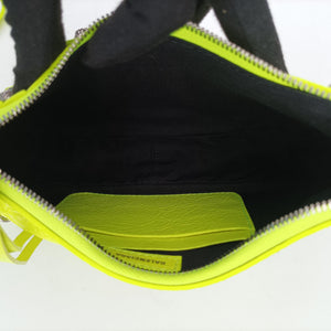 Vintage Balenciaga Le Cagole Yellow lambskin shoulderbag | stylenewstar