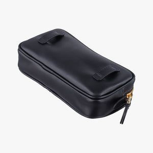 Vintage Miu Miu Logo belt Black leather bum bag/waist bag | stylenewstar