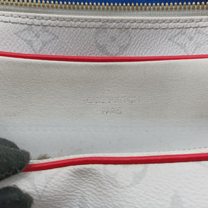 Pre-owned Louis Vuitton LVxNBA Nile Messenger 2021 CR Antarctica PVC coated canvas M45583 shoulderbag | stylenewstar