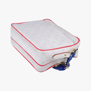 Pre-owned Louis Vuitton LVxNBA Nile Messenger 2021 CR Antarctica PVC coated canvas M45583 shoulderbag | stylenewstar