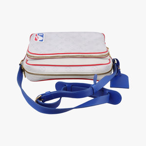 Pre-owned Louis Vuitton LVxNBA Nile Messenger 2021 CR Antarctica PVC coated canvas M45583 shoulderbag | stylenewstar