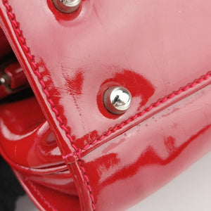 Pre-owned Gucci Vintage Red Patent Leather 000 78 handbag | stylenewstar