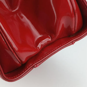 Pre-owned Gucci Vintage Red Patent Leather 000 78 handbag | stylenewstar