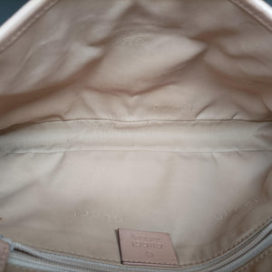 Secondhand Gucci Jackie White× Brown Canvas × Leather 001 38 shoulderbag | stylenewstar