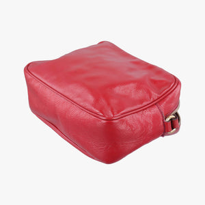 Pre-owned Gucci Soho Red Patent Leather 308364 shoulderbag | stylenewstar
