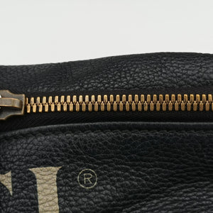 Vintage Gucci Print Black Leather 530412 bum bag/waist bag | stylenewstar
