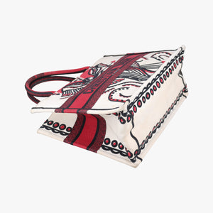 Pre-owned Christian Dior Book Tote Multicolour Canvas handbag | stylenewstar