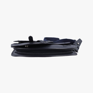 Pre-owned Christian Dior Saddle Navy leather shoulderbag | stylenewstar