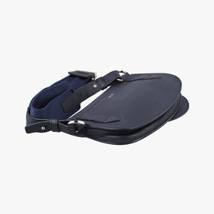 Pre-owned Christian Dior Saddle Navy leather shoulderbag | stylenewstar