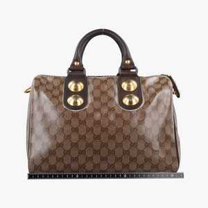 Secondhand Gucci Babushka Multicolour PVC coated canvas 207775 handbag | stylenewstar