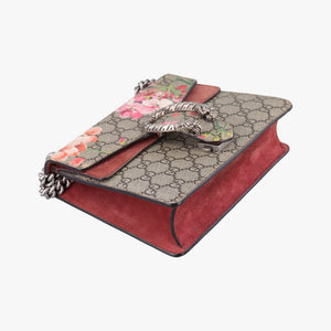 Pre-owned Gucci Dionysus beige×red×Multicolour PVC coated canvas × suede 421970 shoulderbag | stylenewstar