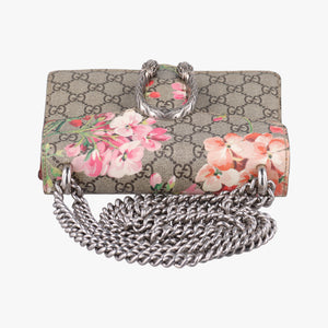Pre-owned Gucci Dionysus beige×red×Multicolour PVC coated canvas × suede 421970 shoulderbag | stylenewstar