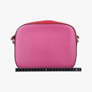 Pre-owned Gucci Soho Rose x red Leather 431567 shoulderbag | stylenewstar