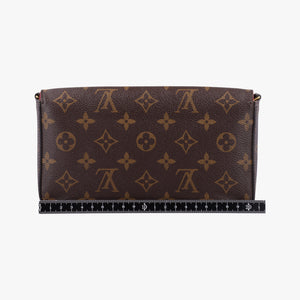 Pre-owned Louis Vuitton Pochette Felicie Brown Monogram Canvas M61276 shoulderbag | stylenewstar