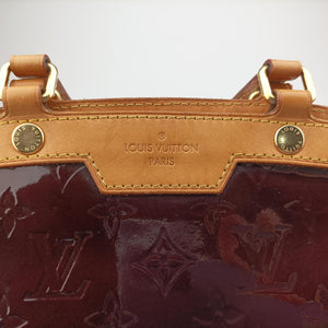 Pre-owned Louis Vuitton Brea MM AMARANTE Vernis M91619 shoulderbag | stylenewstar