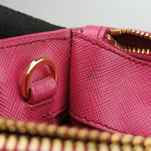 Vintage Prada Galleria Pink SAFFIANO Leather BN1786 shoulderbag | stylenewstar
