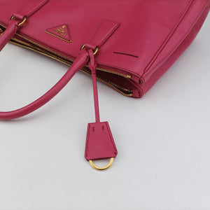 Vintage Prada Galleria Pink SAFFIANO Leather BN1786 shoulderbag | stylenewstar