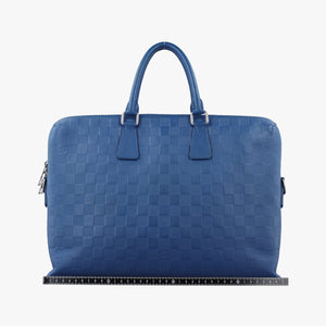 Pre-owned Louis Vuitton Porte Document Jour Business Neptune Damier Infini N41328 shoulderbag | stylenewstar