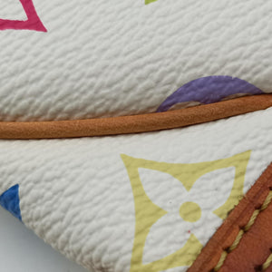 Pre-owned Louis Vuitton Pochette Mira MM Pouch white Monogram Multicolor M60096 handbag | stylenewstar